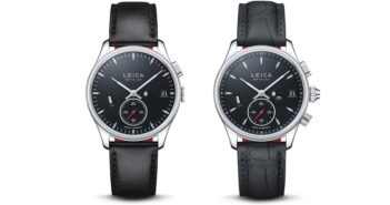Best known for its beautiful cameras, Leica has turned its signature design style to two new timepieces, Leica L1 and Leica L 2.