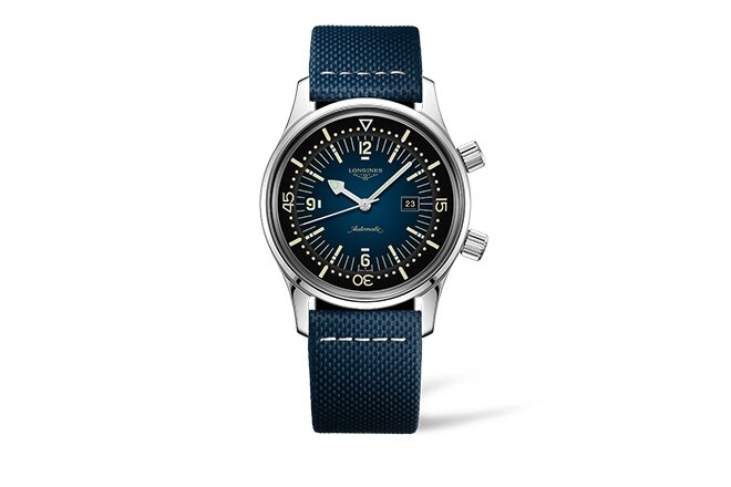 Continuing a journey that started almost a century ago, Longines creates striking new versions of its iconic Legend Diver Watch. 