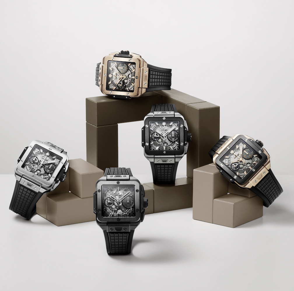 Hublot breaks its own mould with its own interpretation of the square watch, the Square Bang Unico.