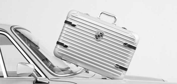 The new limited-edition Rimowa x Porsche Hand-Carry Case Pepita showcases German design at its very best.