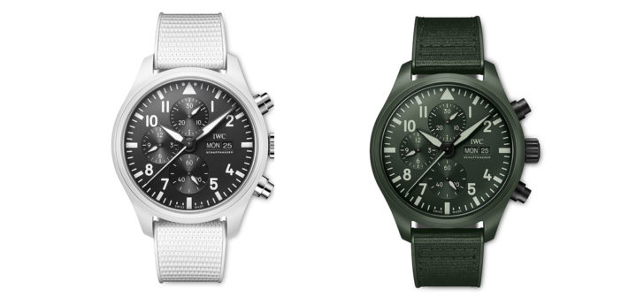 IWC Schaffhausen adds two new models to its iconic Top Gun range of pilot's watches.