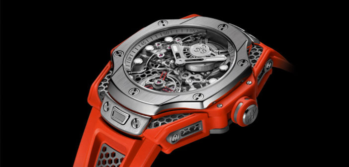 Fashion designer and creative director Samuel Ross brings his unique graphic language to watchmaking for the first time with the limited-edition Hublot Big Bang Tourbillon Samuel Ross.