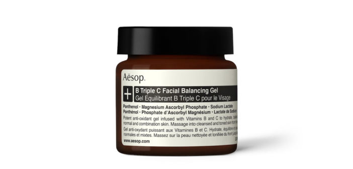 The new B Triple C Facial Balancing Gel from Aesop is just what the skin doctor ordered for the balmy summer months.