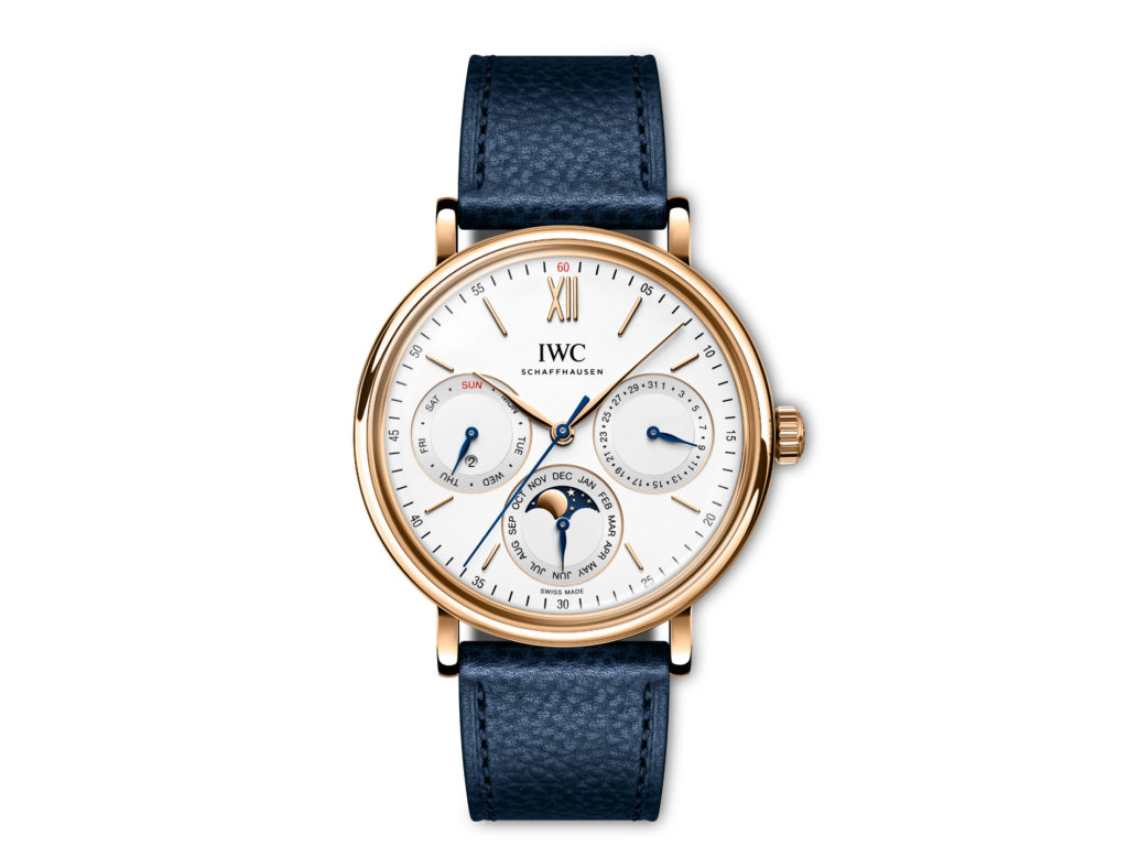 IWC Schaffhausen brings the iconic perpetual calendar back to its acclaimed Portofino collection. 
