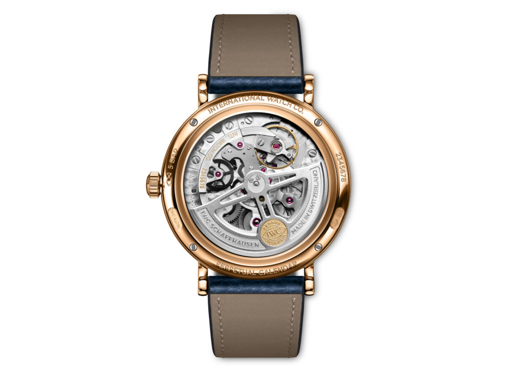 IWC Schaffhausen brings the iconic perpetual calendar back to its acclaimed Portofino collection. 