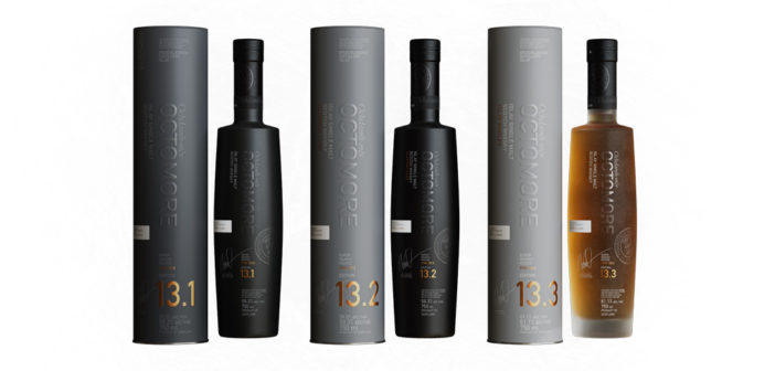 Bruichladdich Distillery has unveiled the 13th annual series of Octomore, its super-heavily peated single malt.