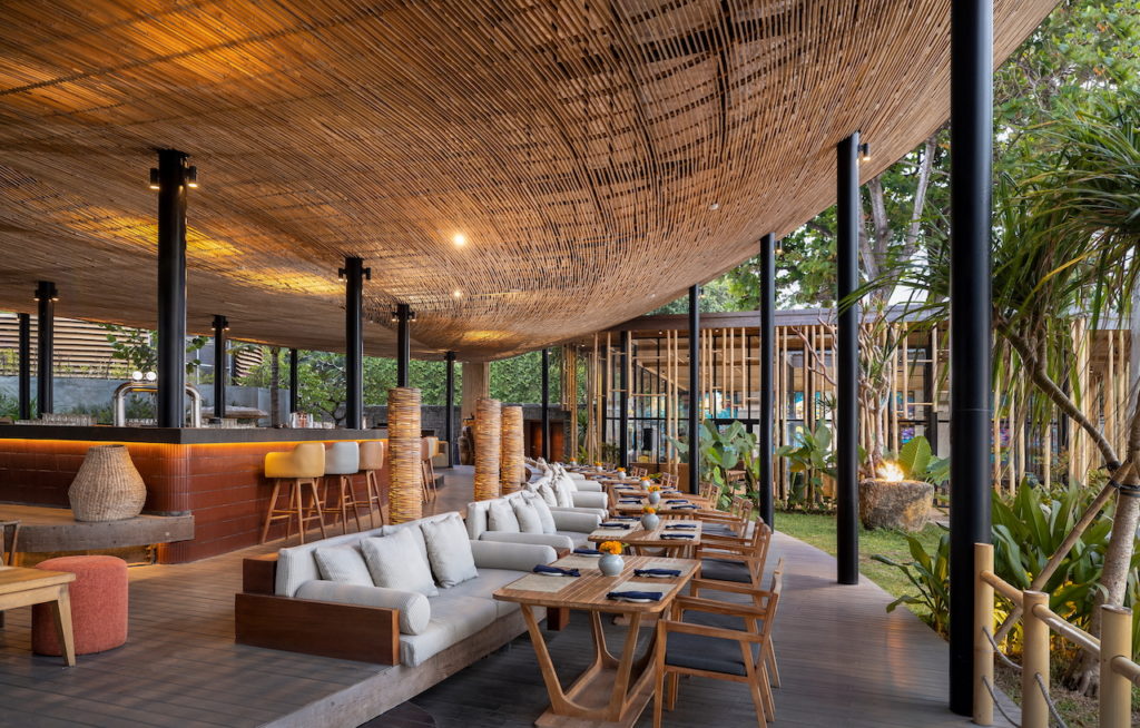 A refined new space on one of the island's best beaches, Bryd House captures the essence of Bali with great dining and a laid-back tropical ambiance. 