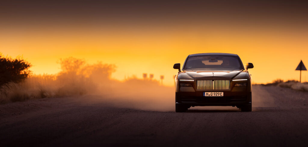 Rolls-Royce continues the rigurious testing of its new all-electric Spectre in preperation for its release later this year.