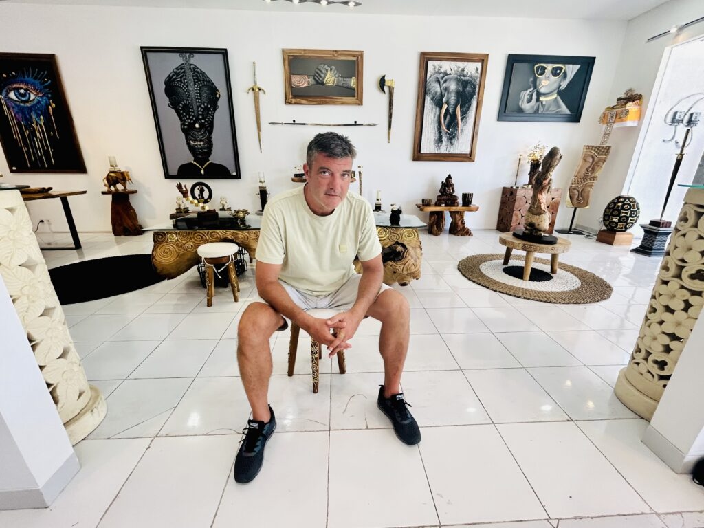 Seminyak’s Fascini gallery will help you cultivate that laid-back Bali vibe at home, says founder/owner Marcus Scharzenberger.