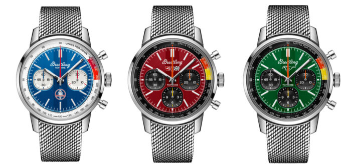 Breitling has added a Thunderbird model and updated versions to its great American sports car lineup.