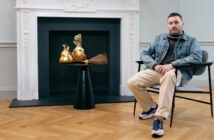 Acclaimed fashion designer Kim Jones transcends couture with a special collection featuring a collectible sneaker and a Hennessy XO decanter.