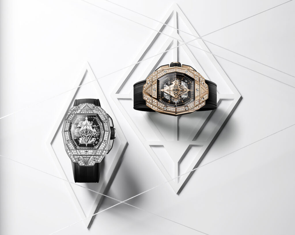 For the 7th year and third collaboration with Hublot, Maxime Plescia-Buchi channels the Spirit of Big Bang through the Sang Bleu prism. 