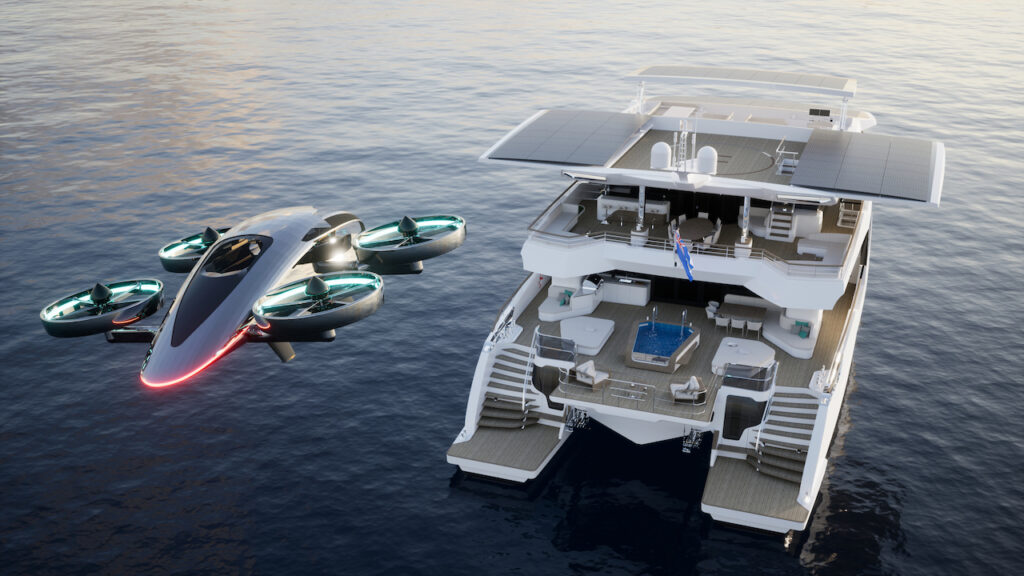 Electric catamaran producer Silent-Yachts has added some suitably fun marine toys to its new Silent 120 Explorer yacht. 