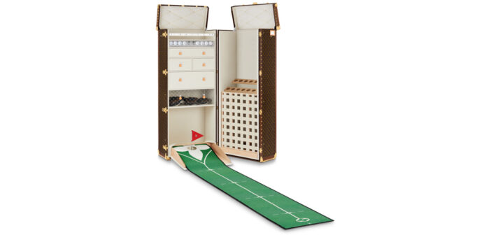 If you're a man who takes his golf seriously, Louis Vuitton has created a rather unique trunk with your passions in mind.