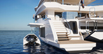 Electric catamaran producer Silent-Yachts has added some suitably fun marine toys to its new Silent 120 Explorer yacht.