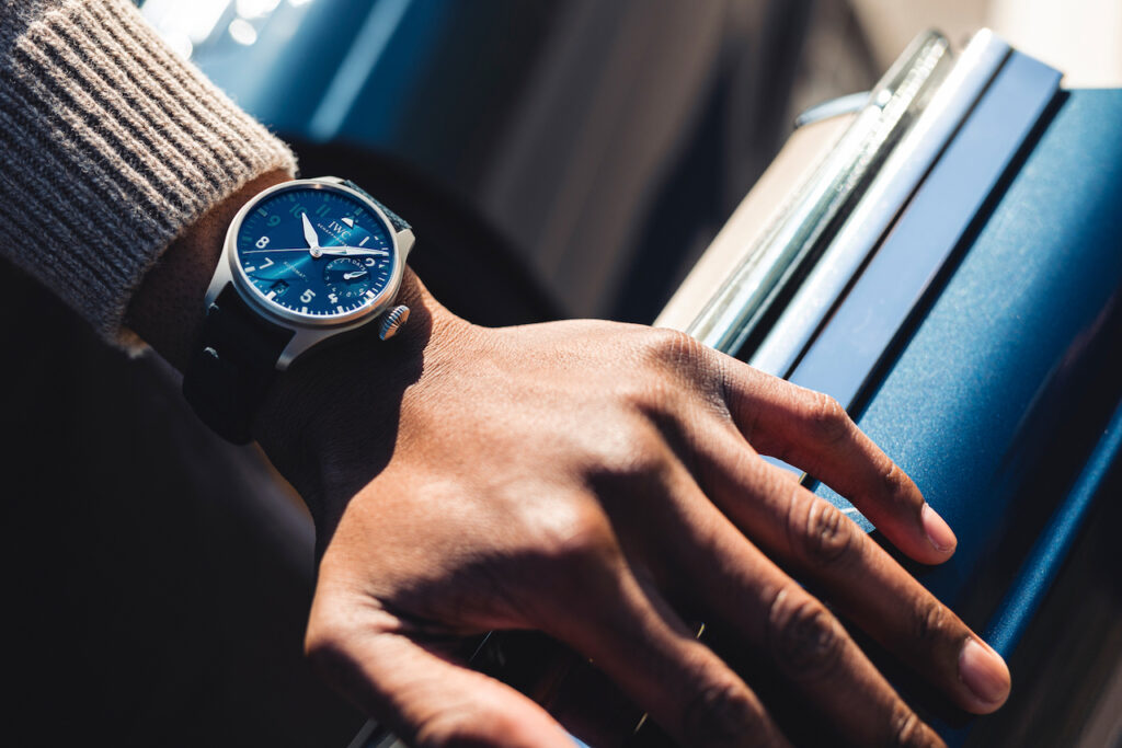 To honour its passion for motorsport, IWC Schaffhausen has launched a racing-inspired edition of the iconic Big Pilot’s Watch. 