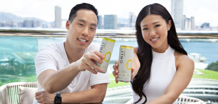 Frustrated by the lack of healthy alcoholic drinks in Hong Kong, Flora Ma and Jonathan Der set up hard seltzer company Only Drinks.