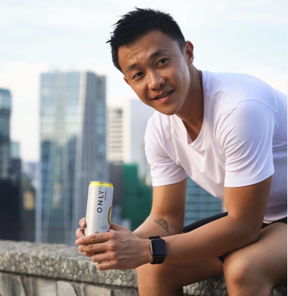 Frustrated by the lack of healthy alcoholic drinks in Hong Kong, Flora Ma and Jonathan Der set up hard seltzer company Only Drinks.