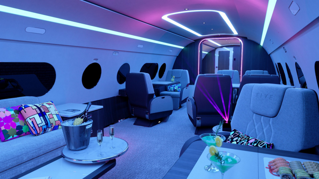 FIVE Hotels & Resorts has launched Fly Five, a luxury private jet beachclub in the skies, in a hint of what’s next in the private aviation scene. 