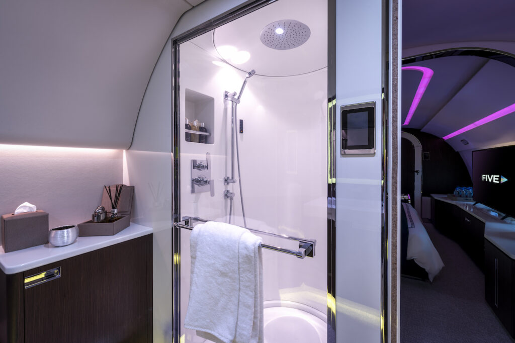 FIVE Hotels & Resorts has launched Fly Five, a luxury private jet beachclub in the skies, in a hint of what’s next in the private aviation scene. 