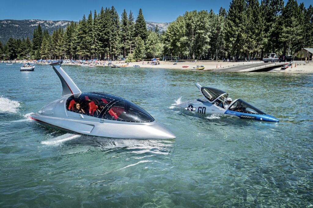 The Jet Shark takes the fun of the popular Seabreacher to new levels of performance and luxury. 