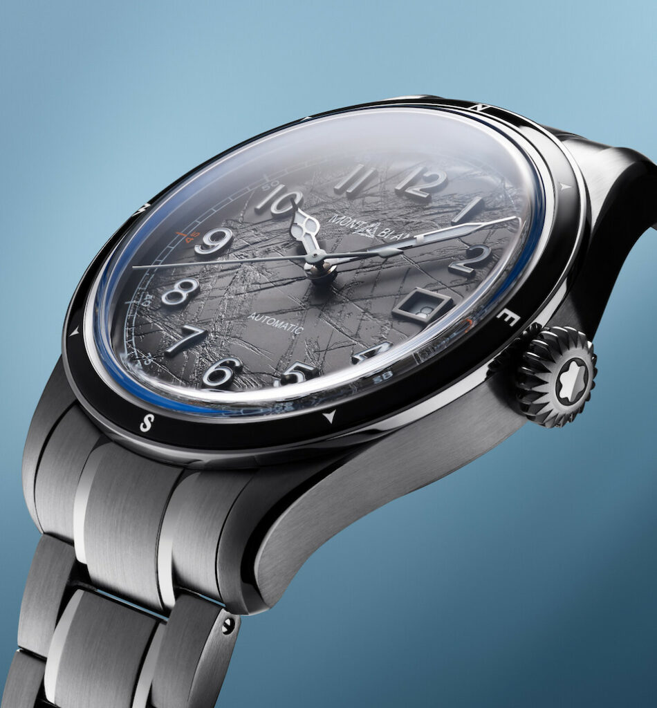 Montblanc reaches for new heights with the four new watches of the Montblanc 8000 Capsule Collection. 