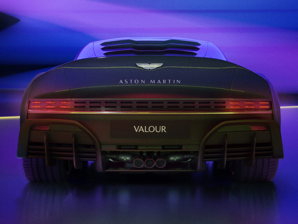 In celebration of its 110th anniversary Aston Martin has unveiled the Valour, a spectacular, ultra-exclusive special edition built to honour a long tradition of front-engined sports cars.