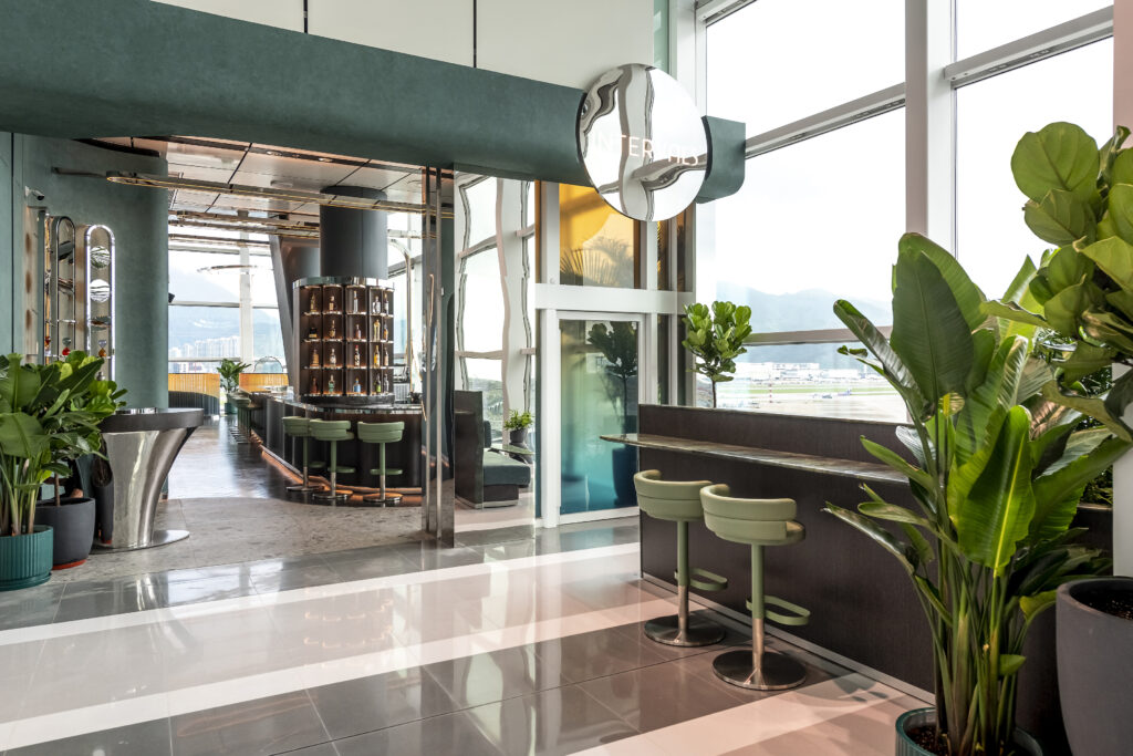Your next cocktail just might be at the airport with the opening of Victoria Chow's elegant Intervals cocktail lounge at HKIA. 