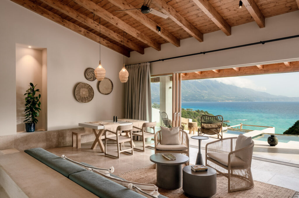 An oasis of calm, boutique hideaway Eliamos Villas Hotel & Spa has opened on the Greek island of Kefalonia. 
