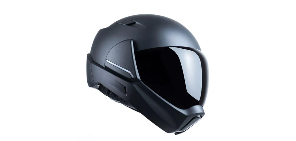 The innovative CrossHelmet is a smart motorcycle helmet that's packed with safety-conscious features.
