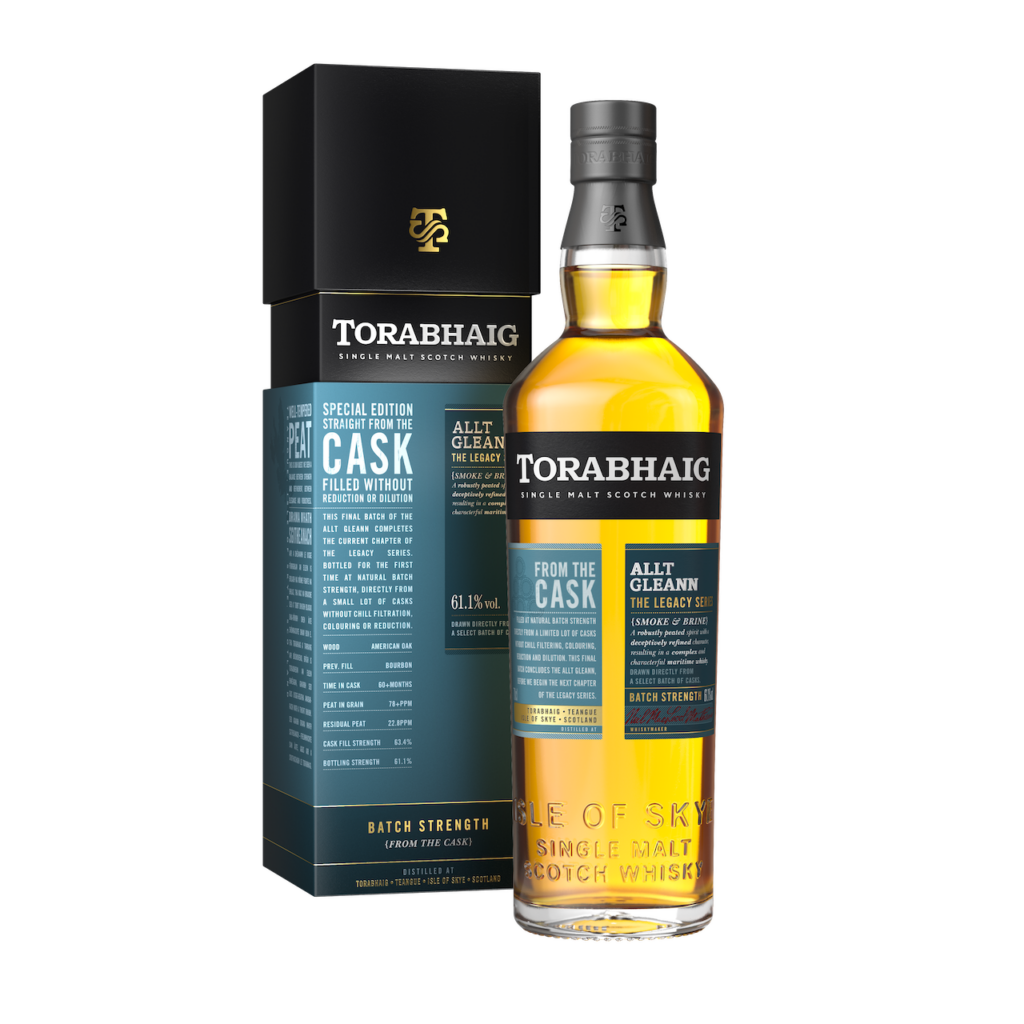 Torabhaig Single Malt Distillery on the Isle of Skye closes the current chapter of its Torabhaig Legacy Series with a limited edition batch strength release straight from the cask. 