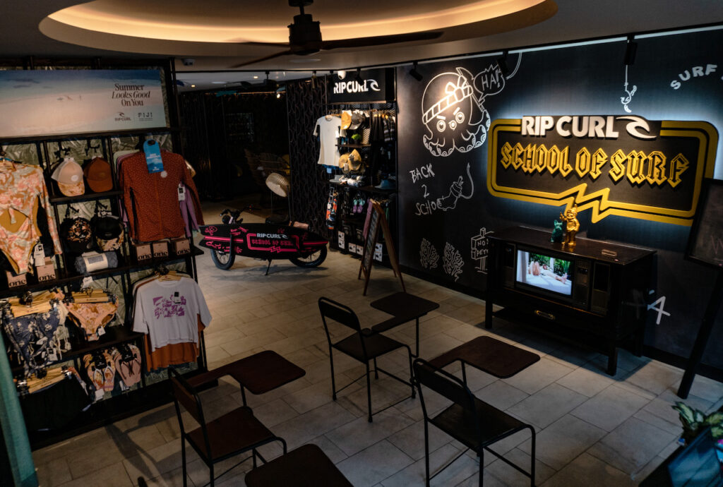 Rip Curl School of Surf has opened new digs at Kuta Beach's design-savvy Mamaka by Ovolo resort in Bali. 