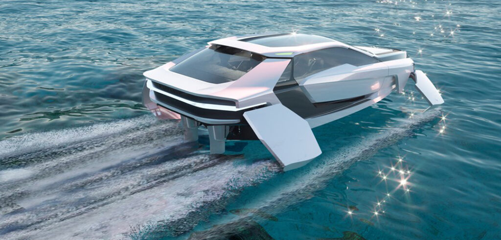 Combining a cutting-edge foiling design with the luxurious lines of a supercar, the the FUTUR-E is a yacht unlike anything you've ever seen.
