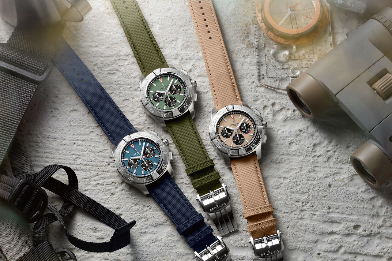 Breitling revisits its iconic Avenger aviation timepiece collection with new colours, designs and materials for flyboys and mere mortals alike. 