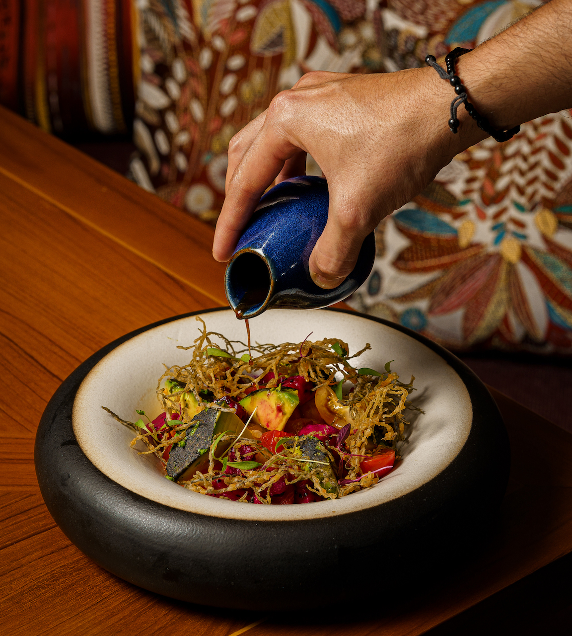 Santana, Bali's newest culinary hotspot, located in the heart of Berawa, combines stunning colonial-esque decor with the vibrant flavours of Latin America.