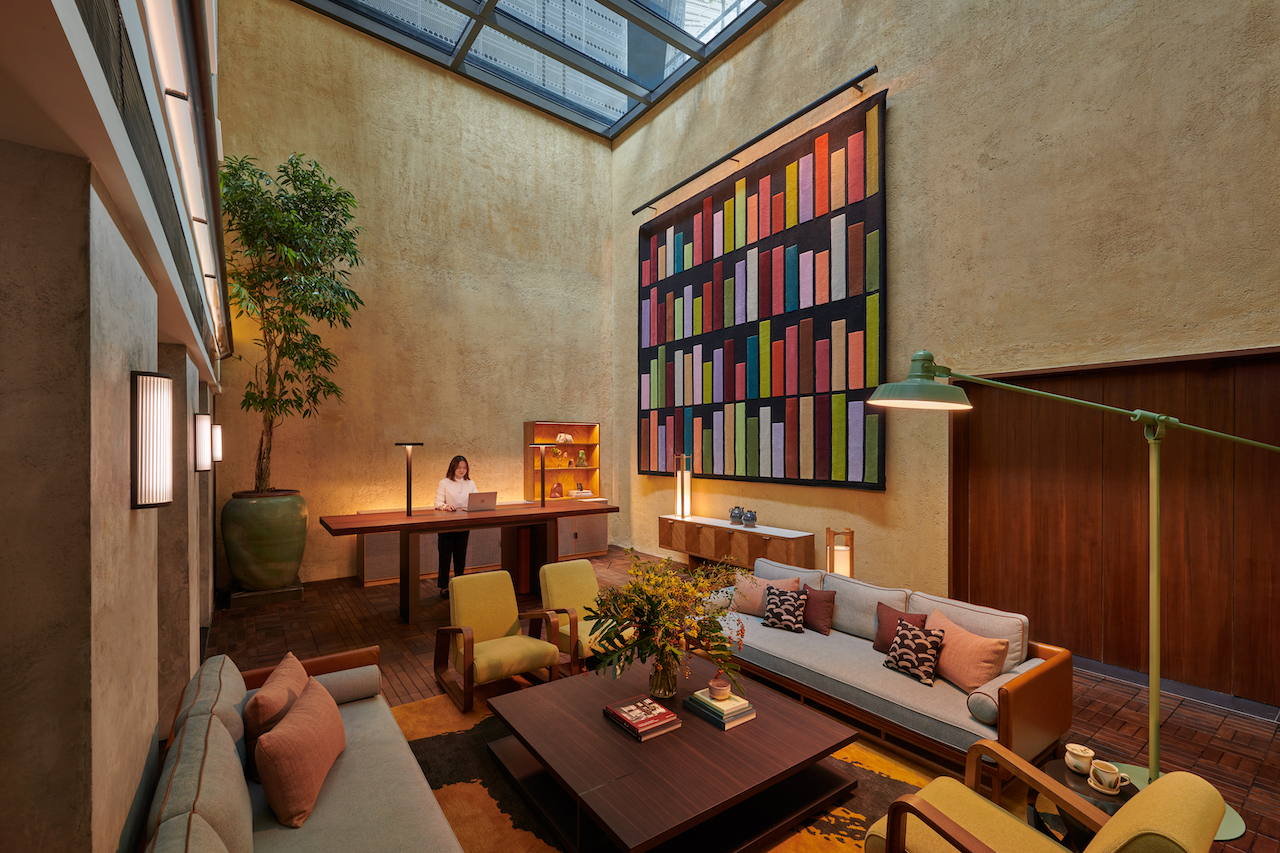 New boutique hotel 21 Carpenter has transformed from a former remittance house into a design-forward house of slumber.