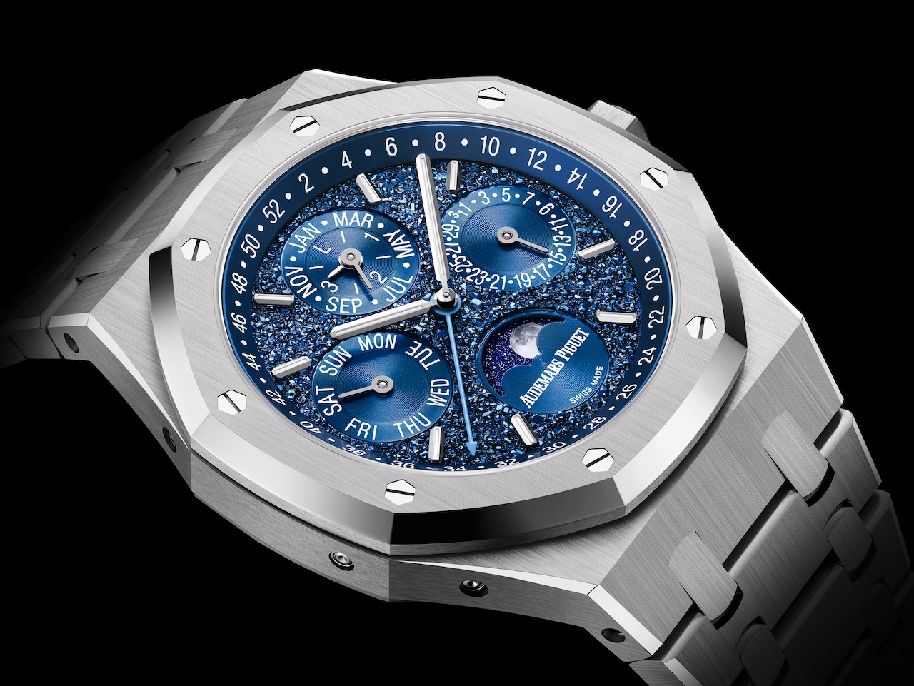 You probably lost your virginity to one of his hits and now you can wear his watch with the new Audemars Piguet Royal Oak Perpetual Calendar “John Mayer” Limited Edition. 