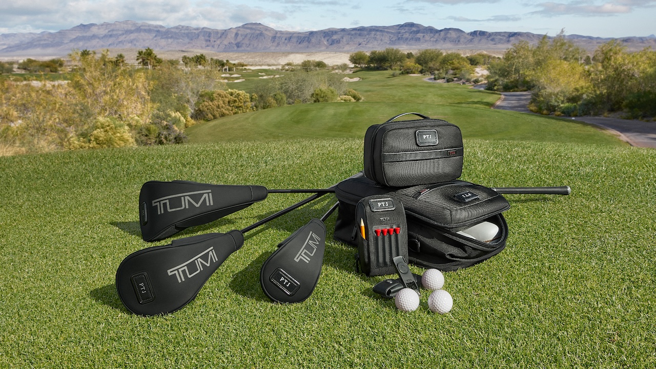 Lifestyle and luggage brand Tumi has turned its attention to the fairway with its new collection of golf bags and accessories.